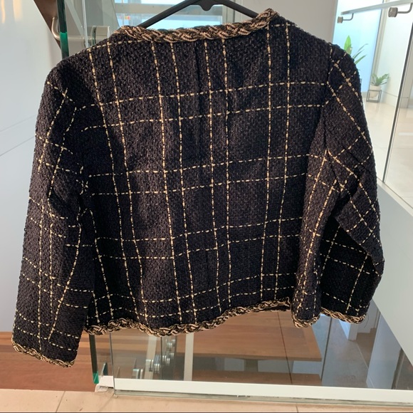 ❌SOLD❌ BNWT French cropped blazer - Size 8-10 - Picture 7 of 9